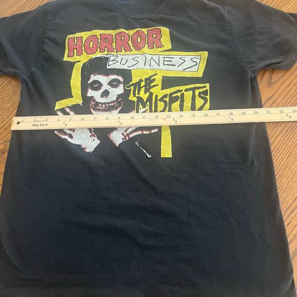 Vintage Rare 1998 Misfits Horror Business Tour Black Rock Punk T-Shirt-XL - Picture 3 of 5